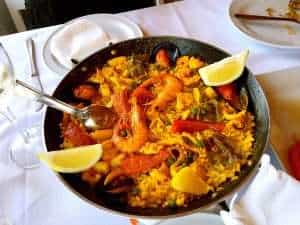 Another plate of paella