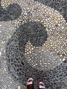 Mosaic on pavement - Malaga