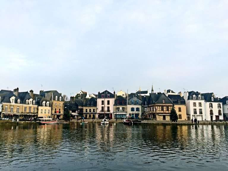 Picturesque and quaint port of Saint-Goustan - Auray Brittany