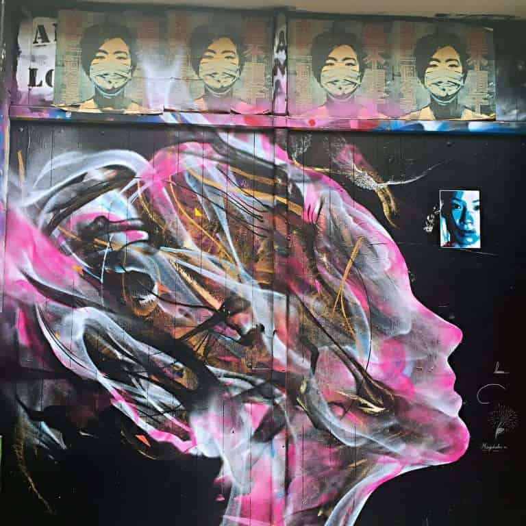 Rue Denoyez Street Art Paris - self-guided tour of Belleville and Menilmontant