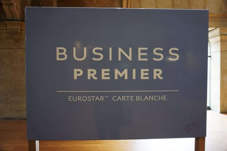 Eurostar Business Premier Lounge Paris Gare du Nord review
