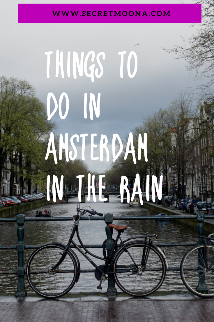 Amsterdam in the rain: Things to do on a rainy day 44 Amsterdam in the rain? Rain shouldn't stop you from enjoying your trip. Luckily big cities like Amsterdam have plenty of things to do on good or bad days. #amsterdam #rain #cityguide