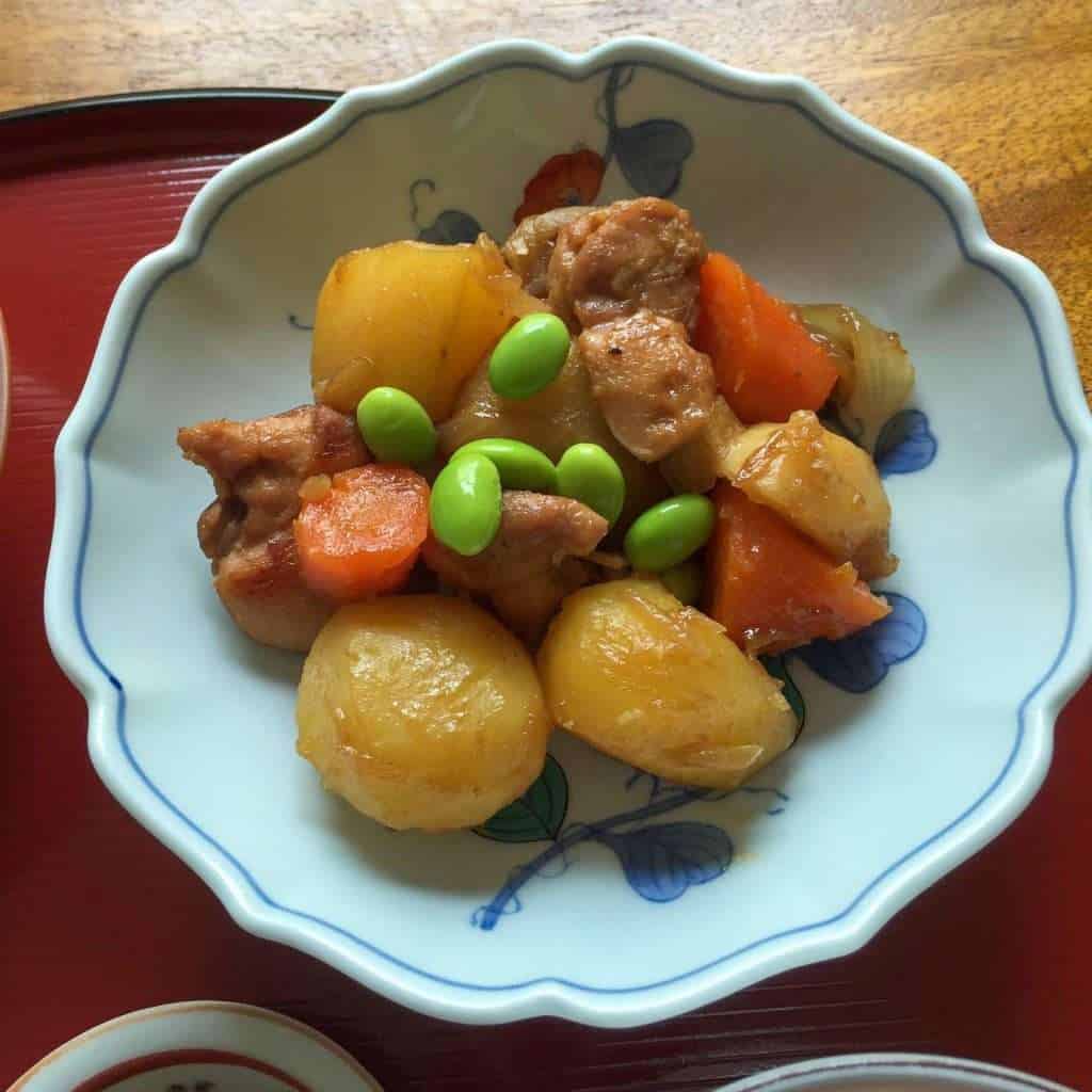 Nikujaga, traditional Japanese stewed meat