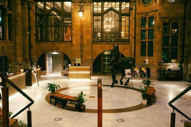 Kimpton Clocktower Hotel reception