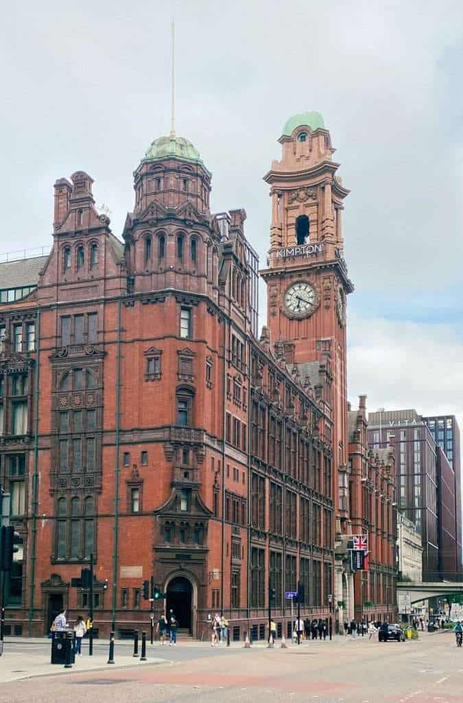 Manchester's stunning red bricks architecture