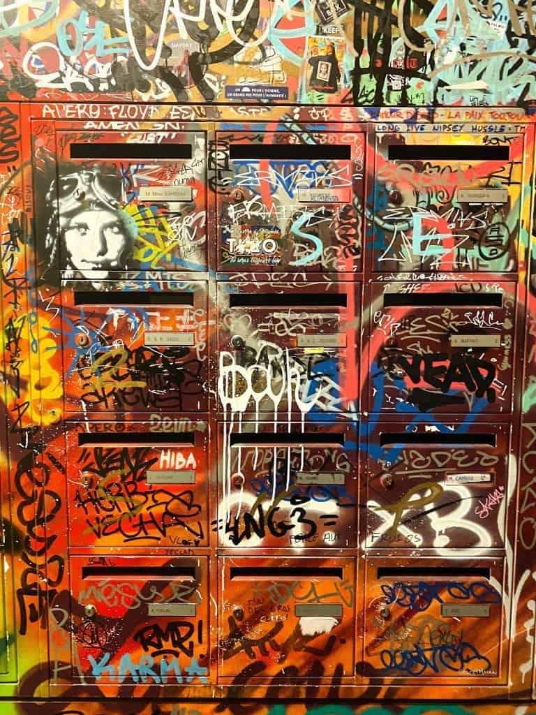 20 Incredible Things to Do in Lyon, France 40 Funky letter box at Croix Rousse, Lyon France