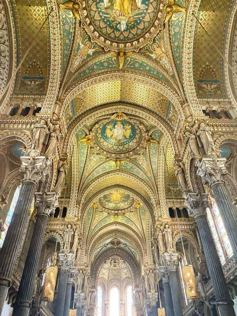 20 Incredible Things to Do in Lyon, France 10 Inside Above Vieux Lyon is the Basilique Notre Dame de Fourvière