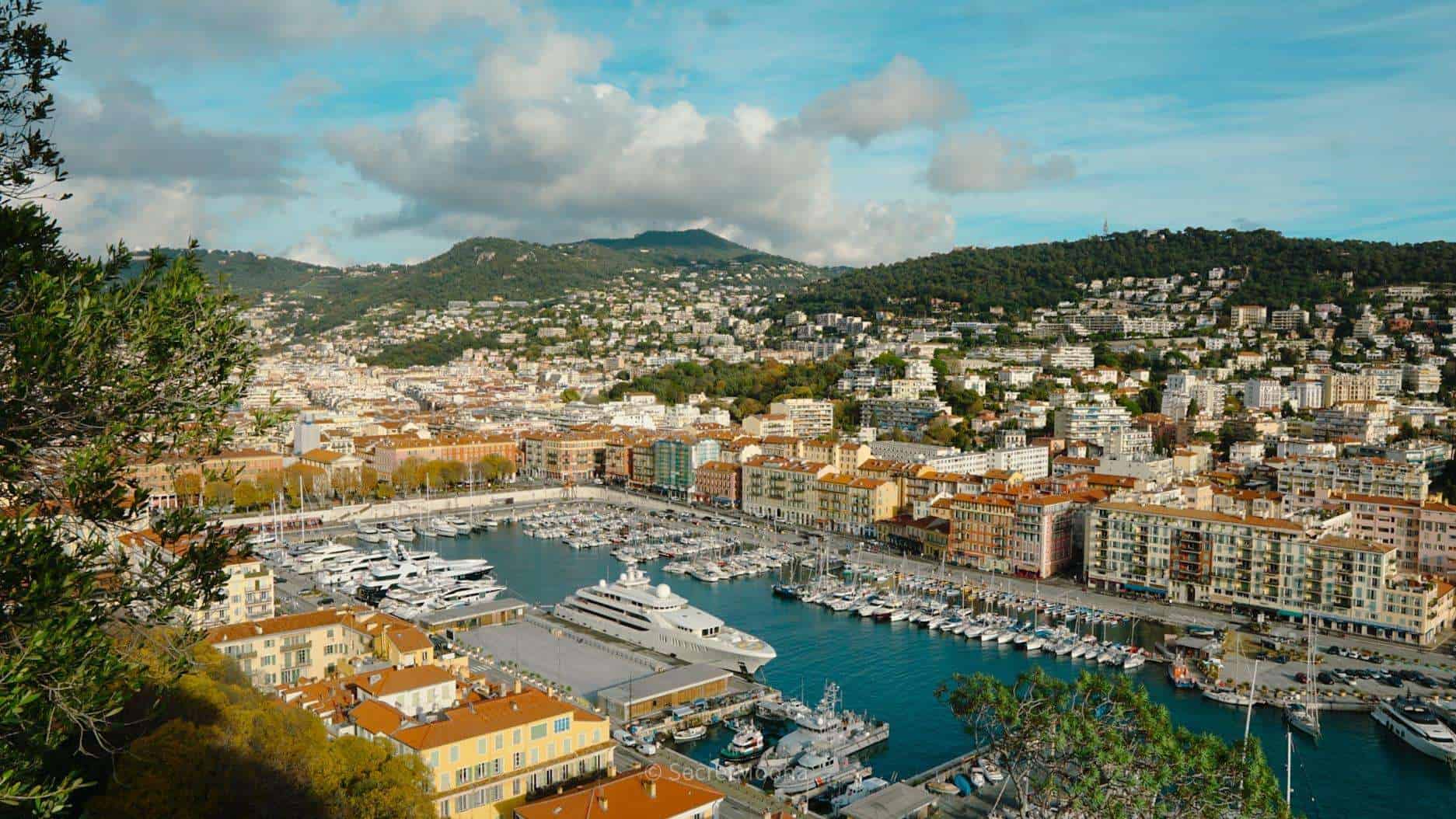 The Perfect 7-Day French Riviera Itinerary: Ultimate Côte d’Azur Travel Guide 12 View of Nice Port from Castle Hill