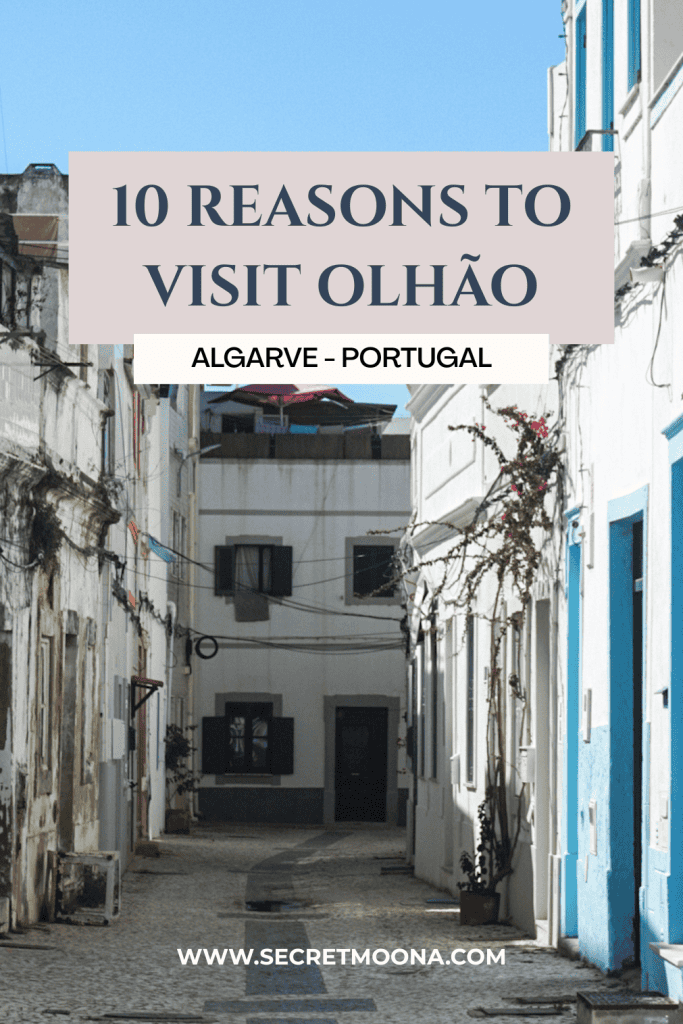 Olhão is a charming fishing village in the Eastern Algarve, Portugal — 10 reasons to visit, from the seafood market to the Ria Formosa. Pin this guide for later!