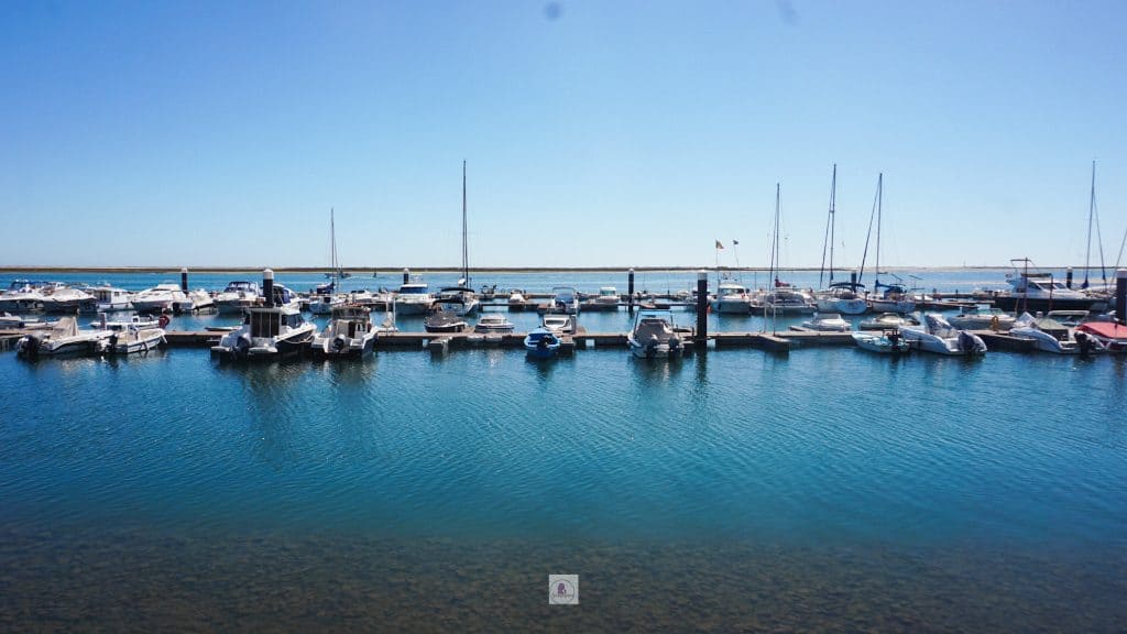 Harbour and fishing port of Olhao, Portugal