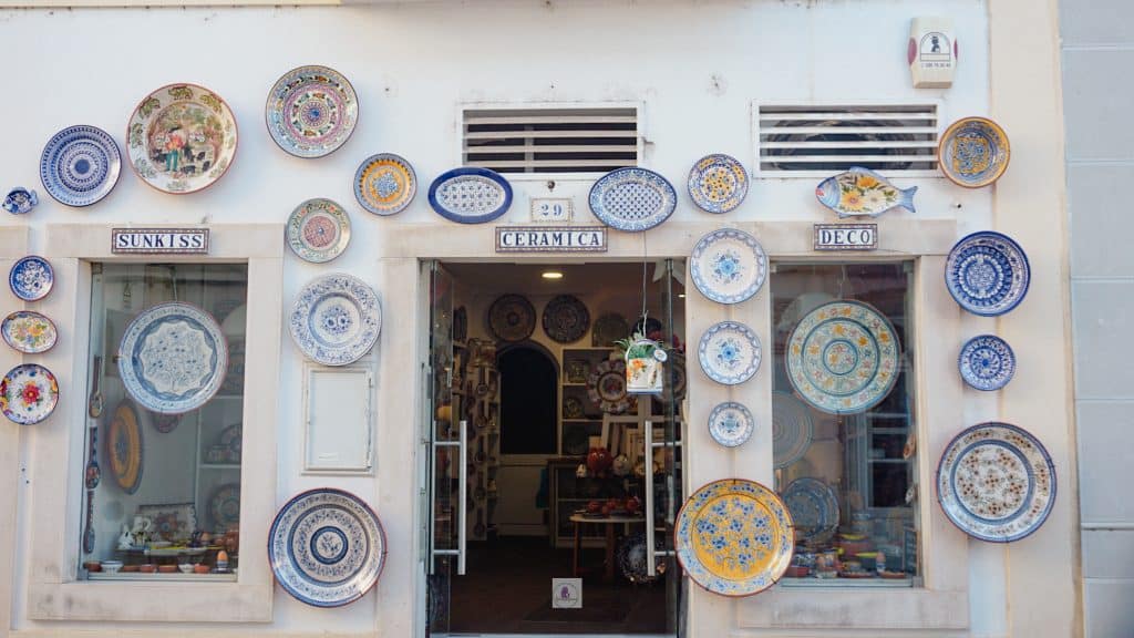 Things to do in Tavira - shopping for Algarvian souvenirs