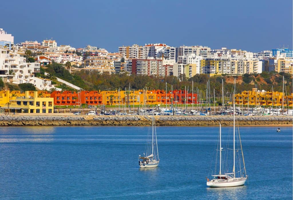 Tivoli Marina Portimão from the marina