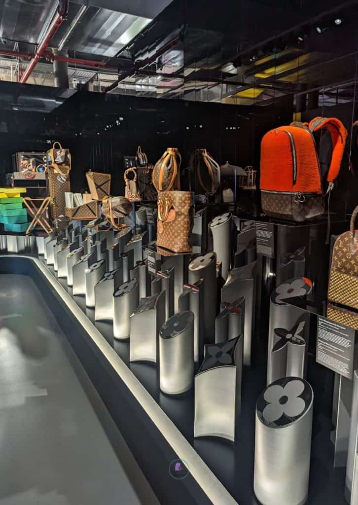 LV DREAM: Into the World of Travel Trunks 14 Display of Louis Vuitton bags