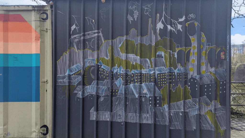 Street art in Luxembourg City