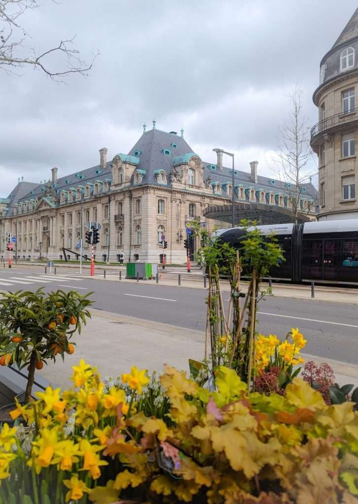 Street view of Luxembourg City