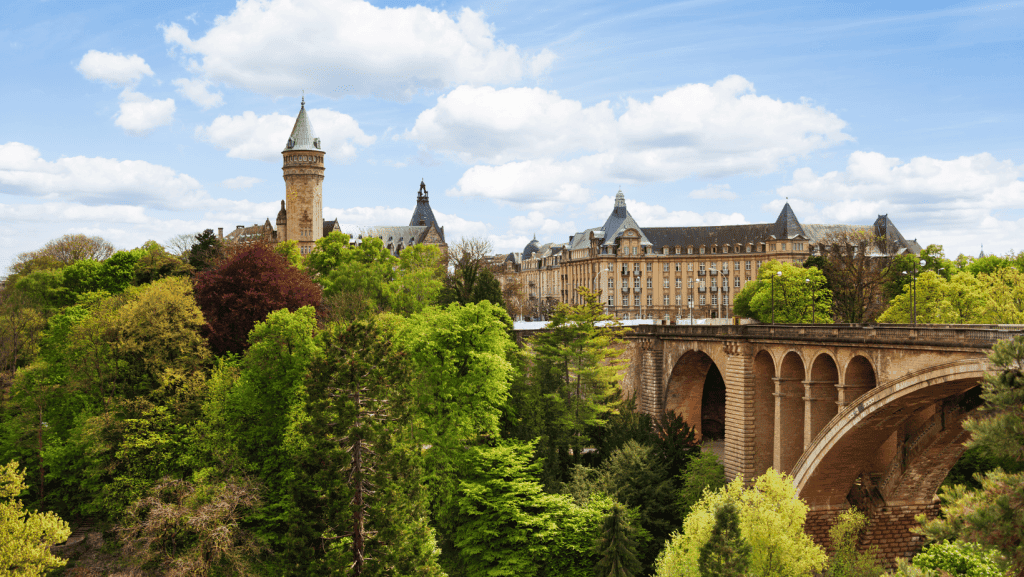 Pont Adolphe Bridge by Sergey Novikov
