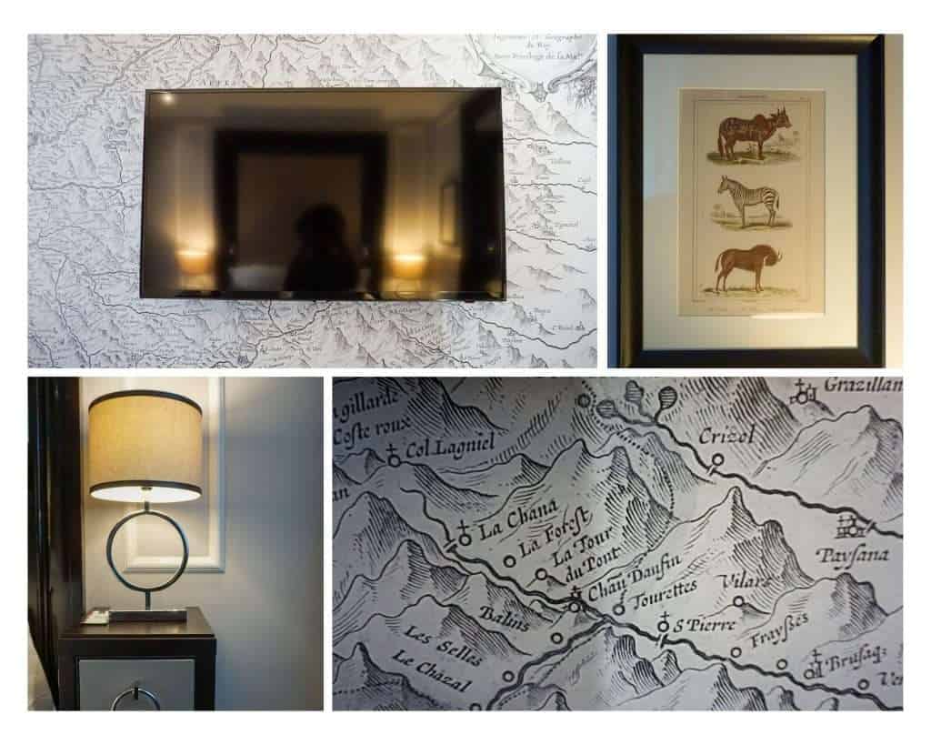 Details elements in  Classic room at Park Hotel Grenoble