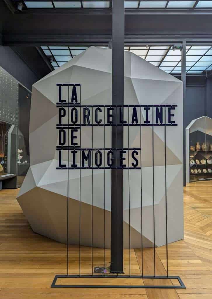Porcelain exhibition in Limoges, France