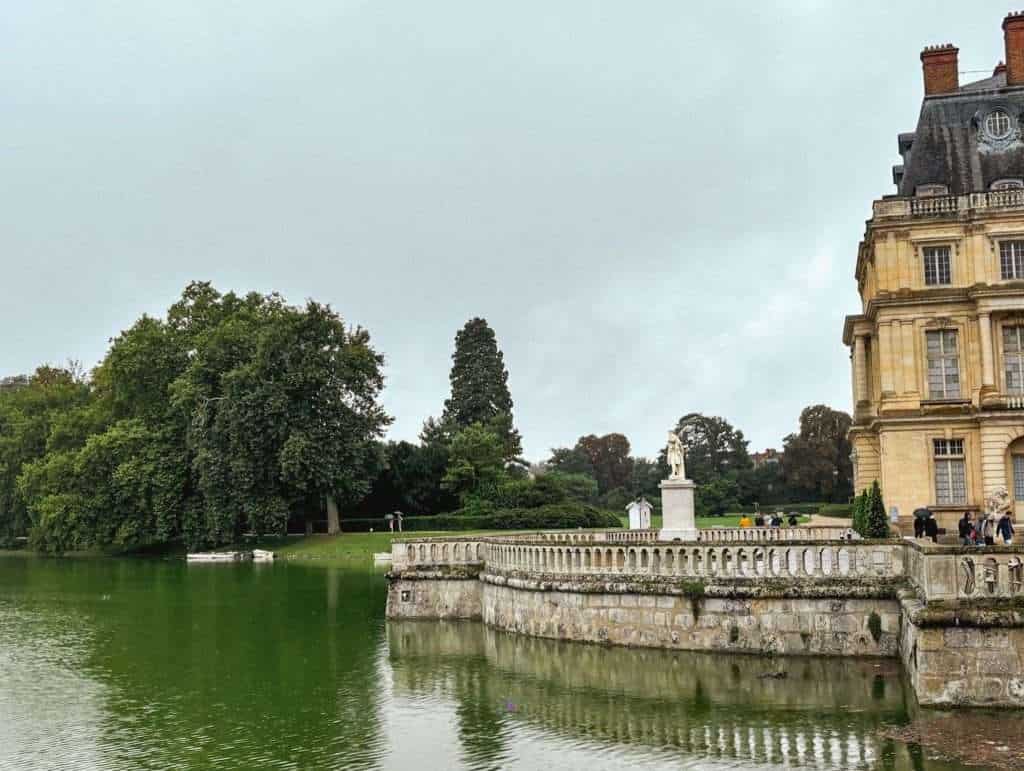 Carps pond, Chateau de Fontainebleau
