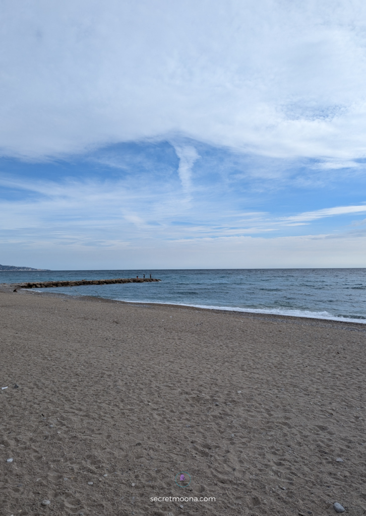 The Perfect One Day in Menton Itinerary: Discover Hidden Gems 24 Menton's gravel and sand beach