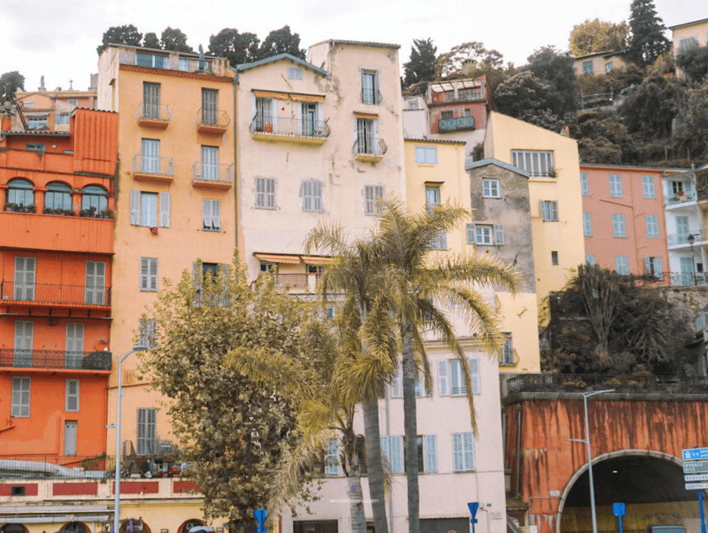 The Perfect One Day in Menton Itinerary: Discover Hidden Gems 10 A contemporary building adorned with multiple balconies in Menton