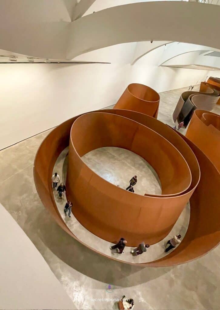 How to Experience the Best of Bilbao in Just 3 Days 13 Richard Serra's Torqued Spiral at Guggenheim Museum