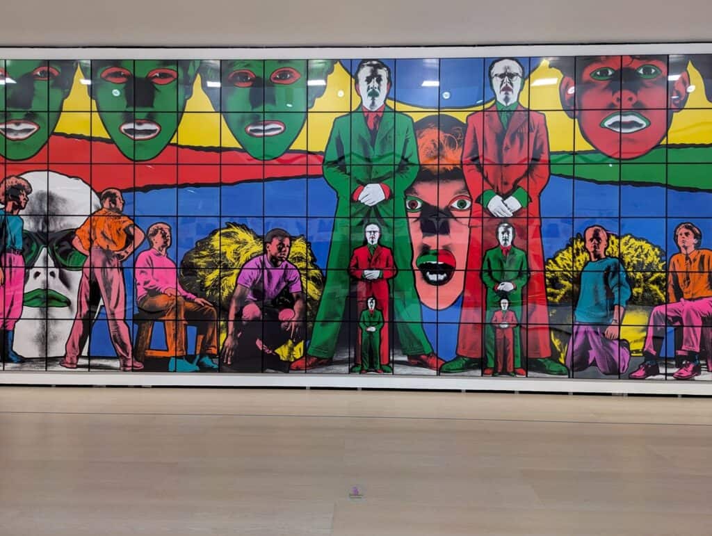 How to Experience the Best of Bilbao in Just 3 Days 14 Walking by Gilbert & George at Guggenheim Museum