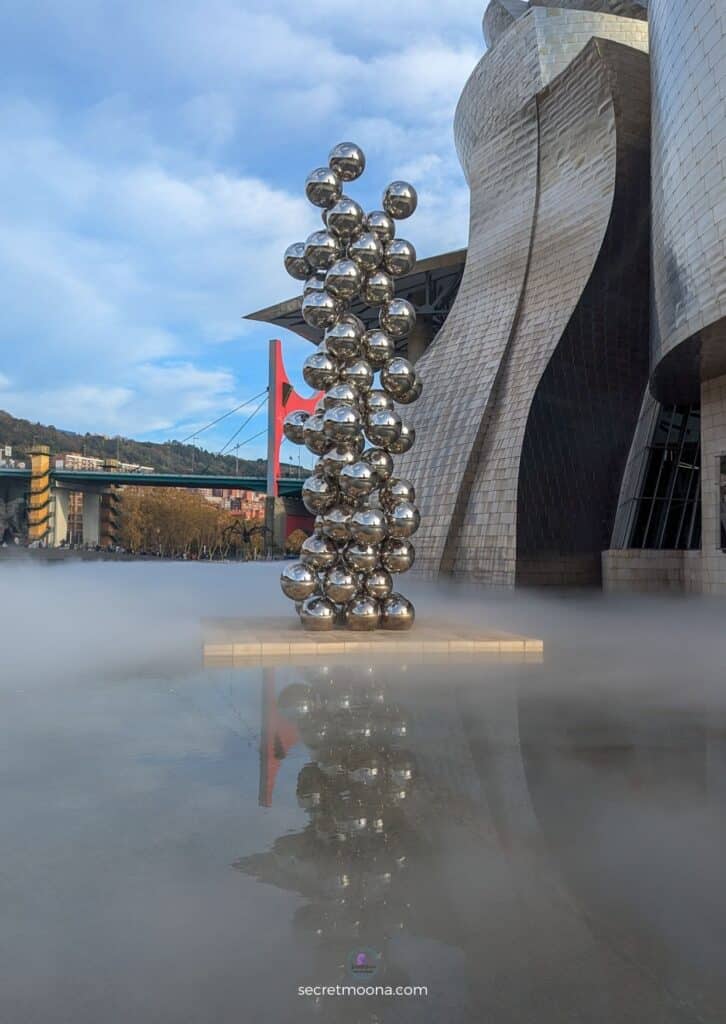 How to Experience the Best of Bilbao in Just 3 Days 11 The iconic "Tall Tree and the Eye" by Anish Kapoor