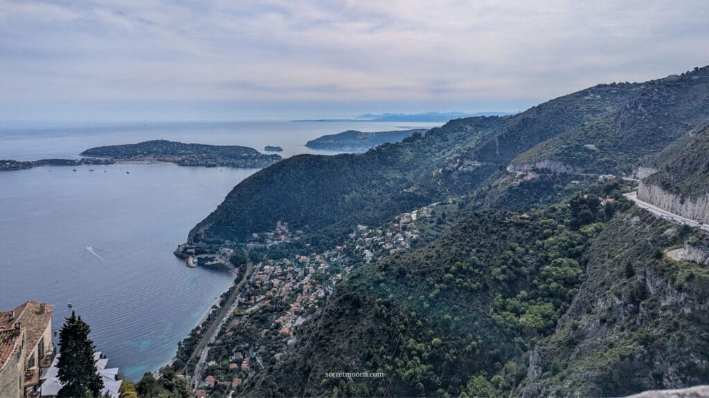 Panoramic view of Eze Village - Day trip from Antibes France