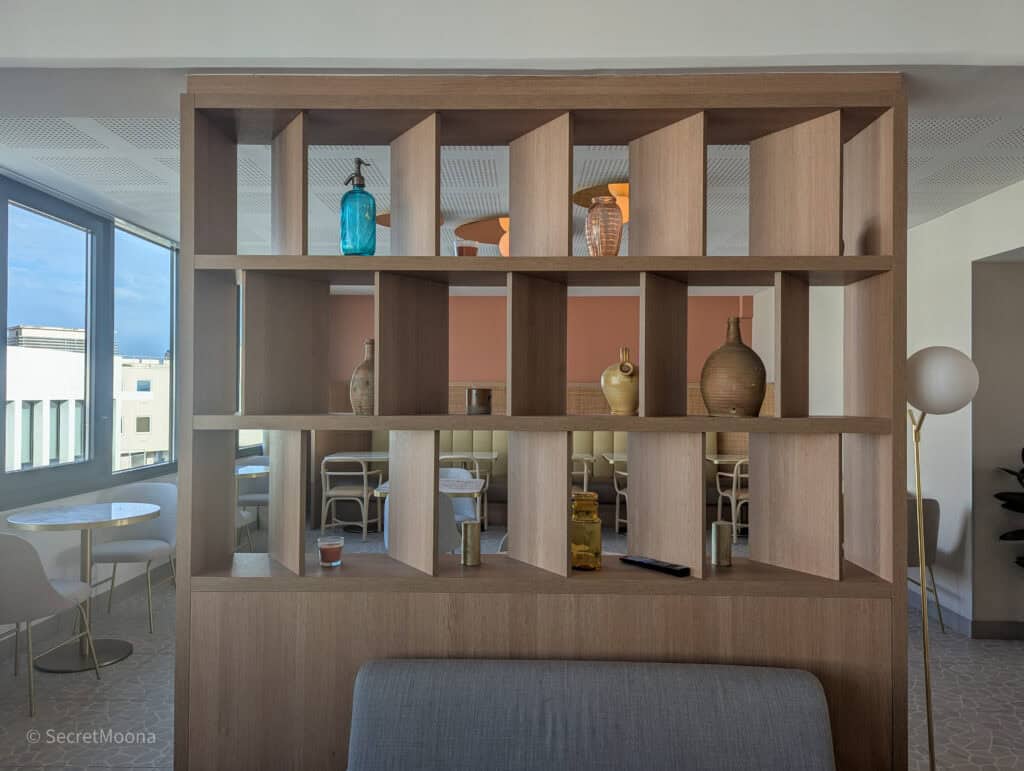 Where to Stay in Nice: OKKO Hotels Nice Aéroport, France 6 Le Club Lounge decoration at OKKO Hotels Nice Aéroport, France
