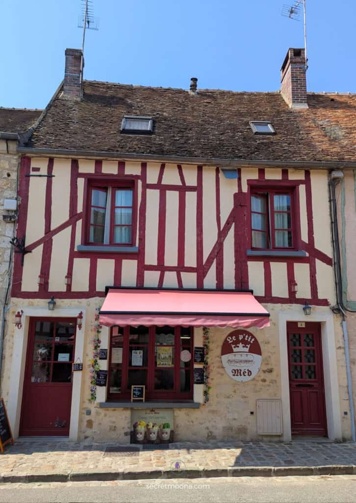 Half timbered house in Provins, France