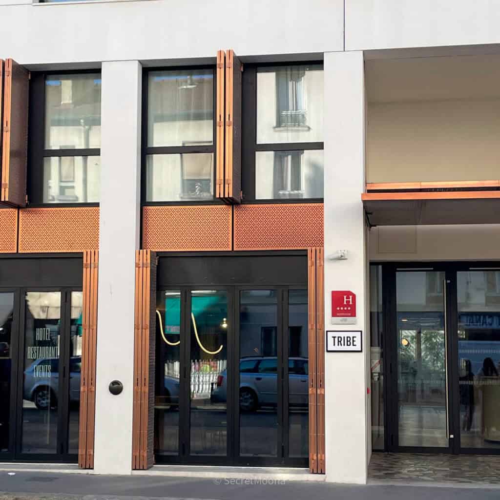 TRIBE Paris Pantin Review: Is This Stylish Hotel Near La Villette Worth It? 8 Entrance to TRIBE Paris Pantin hotel in Pantin, France